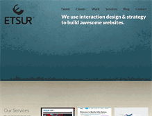 Tablet Screenshot of etsur.com